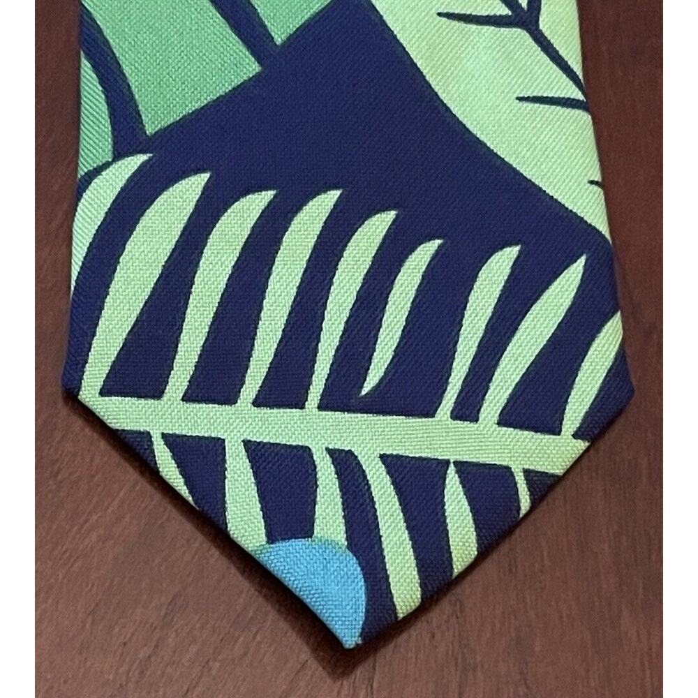 Opposuits Green Blue Purple Hand Made 100% Polyester Men’s Neck Tie